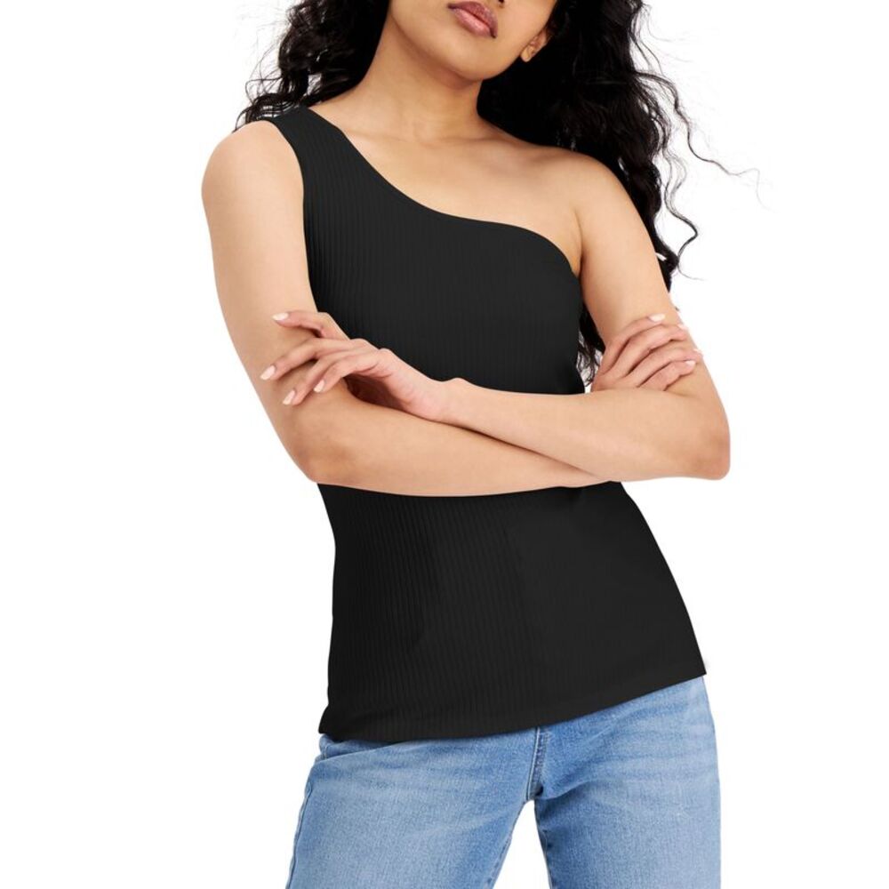 INC International Concepts One Shoulder Tank Top